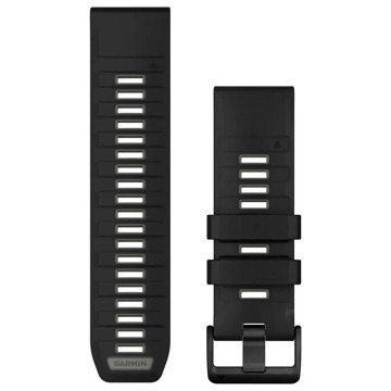 Dirželis Garmin QuickFit 26mm Correa Silicona Negro/Gris