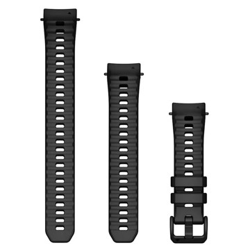 Dirželis Garmin INSTINCT E Correa 20 mm silicona negra