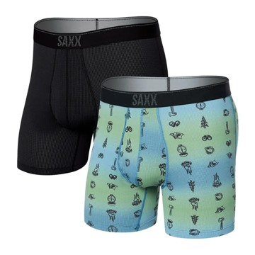 Boxer SAXX QUICK DRY MESH BOX BRIEF FLY 2P