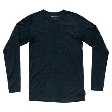 T-Shirt Devold Merino 190 Base Shirt Man Ink