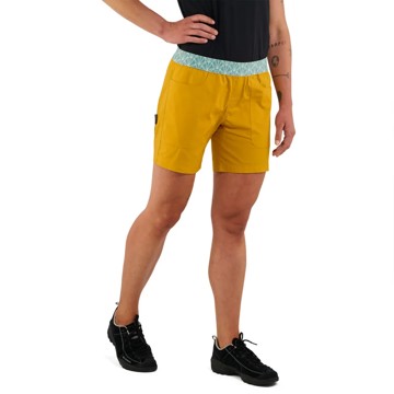 Kelnės Edelrid NONA SHORTS Yellow Curry