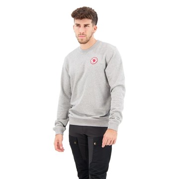 Bluza FJÄLLRÄVEN 1960 LOGO BADGE SWEATER M Grey-Melange
