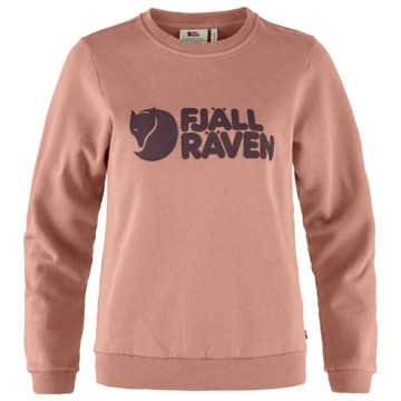 Megztinis FJÄLLRÄVEN LOGO SWEATER W Dusty Rose-Por