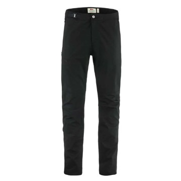 Bukser FJÄLLRÄVEN HIKE TROUSERS M Black