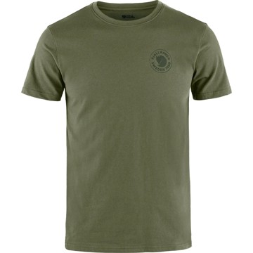Marškinėliai FJÄLLRÄVEN 1960 LOGO T-SHIRT M Laurel Green