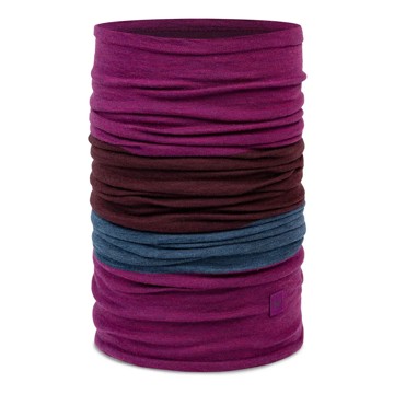 Halsedisse Buff Merino Move Block Magenta