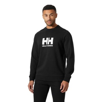 Bluza Helly Hansen LOGO CREW SWEAT Black