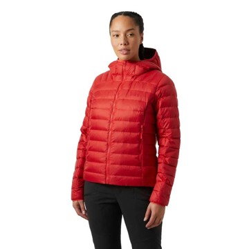 Chaqueta Helly Hansen W VERGLAS HOODED DOWN 2.0 Red