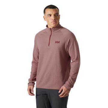 Forro polar Helly Hansen TYRI KNIT 1/2 ZIP Red