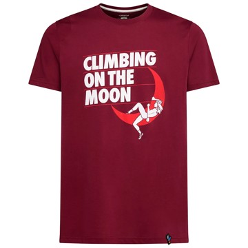 Marškinėliai La sportiva MOON ROCK T-SHIRT M Redwood