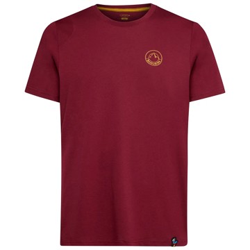 Marškinėliai La sportiva CIRCLE LOGO T-SHIRT M Redwood