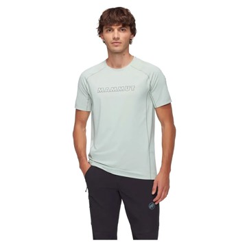 Camiseta Mammut SELUN FL LOGO M Silver Sage