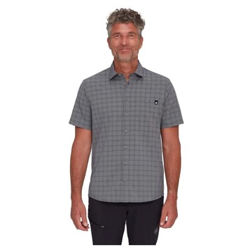 Póló Mammut LENNI M Steel/Black