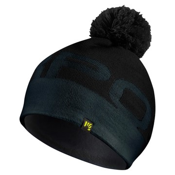 Hut KARPOS LARIN EVO PON PON Black/Woodl.Gra