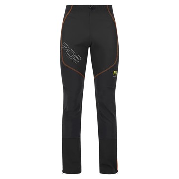 Kalhoty KARPOS ALAGNA LITE PANTS Black/Vibr.Orange