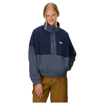 Fleece MARMOT RETRO ROCKLIN 1/2 ZIP Thunderhead/Arct
