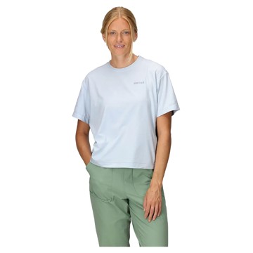T-shirt MARMOT AIREXCHANGE SOLARSHIELD CREW SS Vapor
