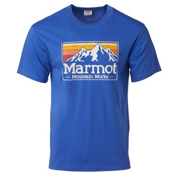 Póló MARMOT GRADIENT TEE SS Trail Blue
