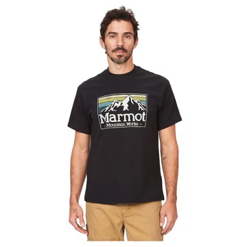 Póló MARMOT MMW GRADIENT TEE SS Black