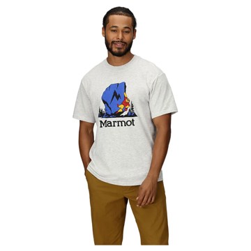 Póló MARMOT MARTY SS Light Grey Heather