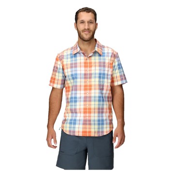 Marškinėliai MARMOT EXCHANGE SOLARSH NOVEL SS SHIRT Pomel
