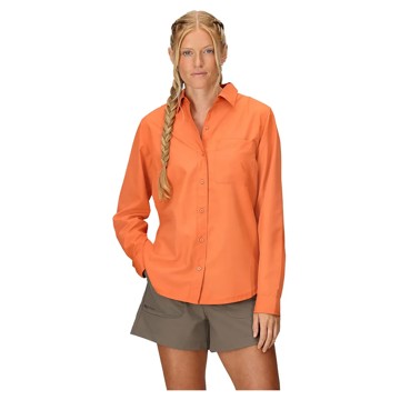 Póló MARMOT AIREXCHANGE SOLARSHIELD LS SHIRT Pomel
