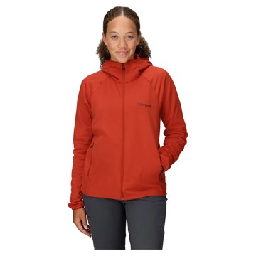 Polar fleece MARMOT LECONTE FLEECE HOODY Sumac