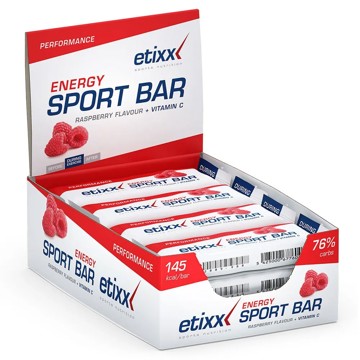 Barra ETIXX ENERGY BAR 40G RASPBERRY