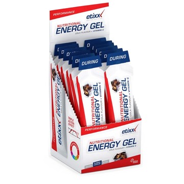 Gel energético ETIXX NUTRITIONAL ENERGY GEL 12 uds