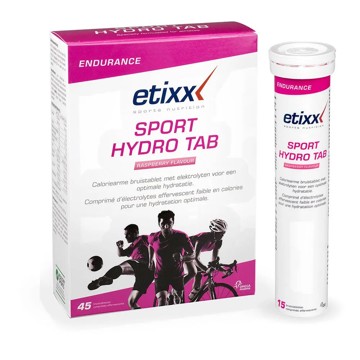 Pastilhas ETIXX HYDRO TABS 3X15  RASPBERRY