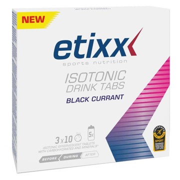 Bebida isotónica ETIXX ISOTONIC DRINK TABS 3X10