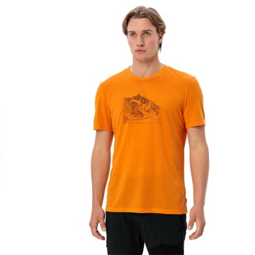 T-shirt Vaude TEKOA T-SHIRT III Kurkuma Uni