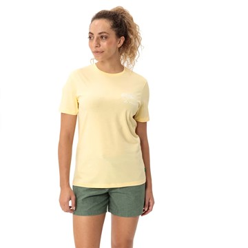 T-shirt Vaude SPIRIT II Vanilla