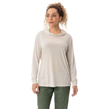 Felpa Vaude MINEO LS HOODY Ecru
