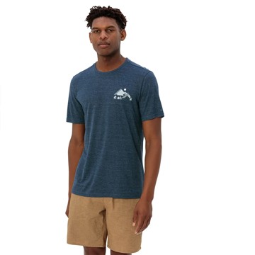T-shirt Vaude REDMONT T-SHIRT II Dark Sea/Dark Sea
