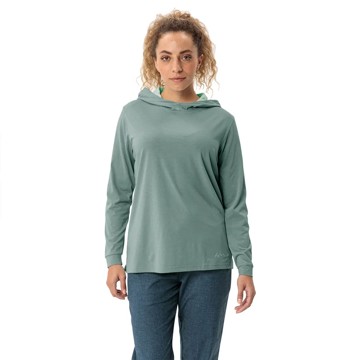 Felpa Vaude MINEO LS HOODY Dusty Fern