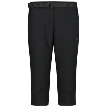 Kelnės Cmp Woman Capri Nero