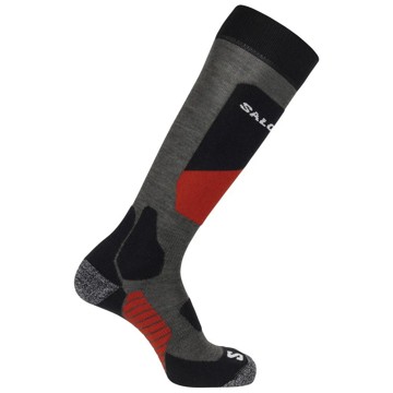 Sukat SALOMON SOCKS S/ACCESS Beluga/GRENADINE/BLACK
