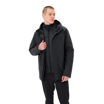 Chaqueta Vaude NEYLAND 3IN1 JKT Black