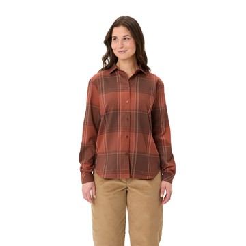 Vaude Dress Shirt FARSUND LS SHIRT III Tobacco