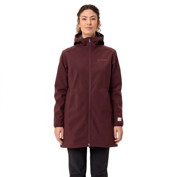 Parka Vaude MOENA SOFTSHELL PARKA Dark Oak