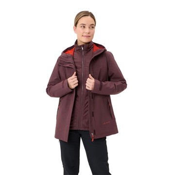Chaqueta Vaude NEYLAND 3IN1 JKT Dark Oak