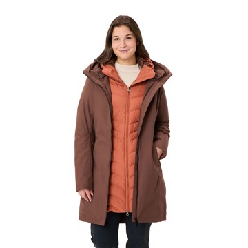 Jacke Vaude ANNECY 3IN1 COAT III Tobacco