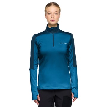 Podszewka polarowa Vaude LIVIGNO HALFZIP II Shore Blue