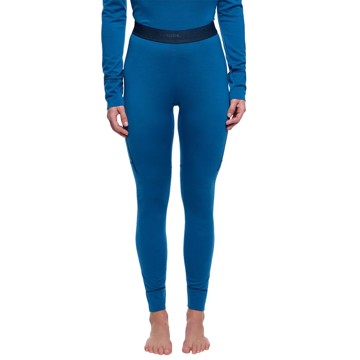 Pantalón Vaude Monviso Wool Tights Ii Shore Blue