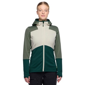 Fliskakna Vaude MONVISO HOODED GRID FLEECE JKT Deep Po