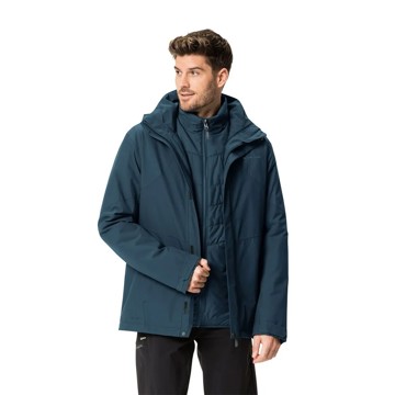 Chaqueta Vaude CASERINA 3IN1 JKT II Dark Sea Uni