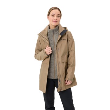 Parka Vaude IDRIS 3IN1 PARKA IV Oat