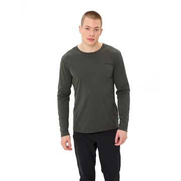 Majica s kratkimi rokavi Vaude ESSENTIAL LS T-SHIRT Khaki
