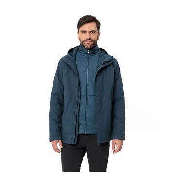 Chaqueta Vaude NEYLAND 3IN1 JKT Dark Sea